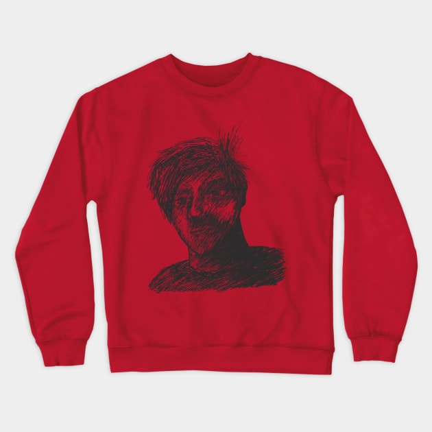 Puzzled self Crewneck Sweatshirt by MilosNevermore